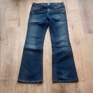 Silver jeans 29/31 Tina boot cut flare